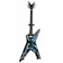Réplica Guitarra Miniatura Dimebag Darrell Lightning Bolt Pantera Axe Heaven