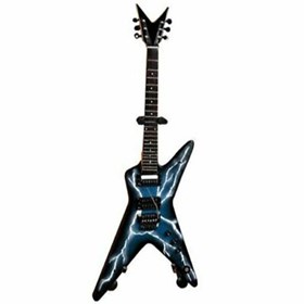 Réplica Guitarra Miniatura Dimebag Darrell Lightning Bolt Pantera Axe Heaven