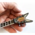 Réplica Guitarra Miniatura Dimebag Darrell O Flame Pantera Axe Heaven