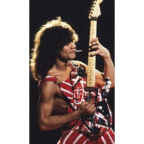 Réplica Guitarra Miniatura Eddie Van Halen Frankenstein Axe Heaven
