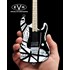 Réplica Guitarra Miniatura Eddie Van Halen VH1 Black & White Axe Heaven