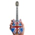 Réplica Guitarra Miniatura Epiphone Union Jack Sheraton Noel Gallagher Oasis Axe Heaven