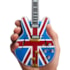 Réplica Guitarra Miniatura Epiphone Union Jack Sheraton Noel Gallagher Oasis Axe Heaven