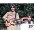 Réplica Guitarra Miniatura George Harrison Fender Stratocaster Rocky Axe Heaven