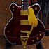 Réplica Guitarra Miniatura George Harrison Gretsch Country Gentleman Rosewood Hollow Body The Beatle