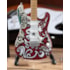 Réplica Guitarra Miniatura Jimi Hendrix Fender Stratocaster Saville Theatre Axe Heaven