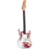 Réplica Guitarra Miniatura Jimi Hendrix Monterey Fender Stratocaster TM Axe Heaven