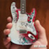 Réplica Guitarra Miniatura Jimi Hendrix Monterey Fender Stratocaster TM Axe Heaven