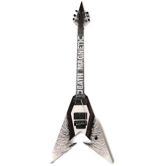 Réplica Guitarra Miniatura Kirk Hammett Death Magnetic V - Metallica - Axe Heaven