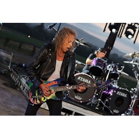 Réplica Guitarra Miniatura Kirk Hammett Signature Dracula Metallica Axe Heaven