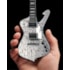 Réplica Guitarra Miniatura Paul Stanley Cracked Mirror Iceman Kiss Axe Heaven