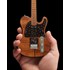 Réplica Guitarra Miniatura Prince Mad Cat Fender Telecaster Axe Heaven