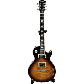 Réplica Guitarra Miniatura Slash Gibson Les Paul November Burst Guns N Roses Axe Heaven