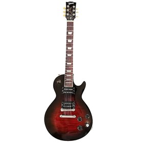 Réplica Guitarra Miniatura Slash Gibson Les Paul Vermillion Burst Guns N Roses Axe Heaven