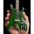 Réplica Guitarra Miniatura Slash Green B.C. Rich Bich Guns N Roses Axe Heaven