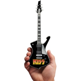 Réplica Guitarra Miniature Paul Stanley Starchild Kiss Logo Axe Heaven