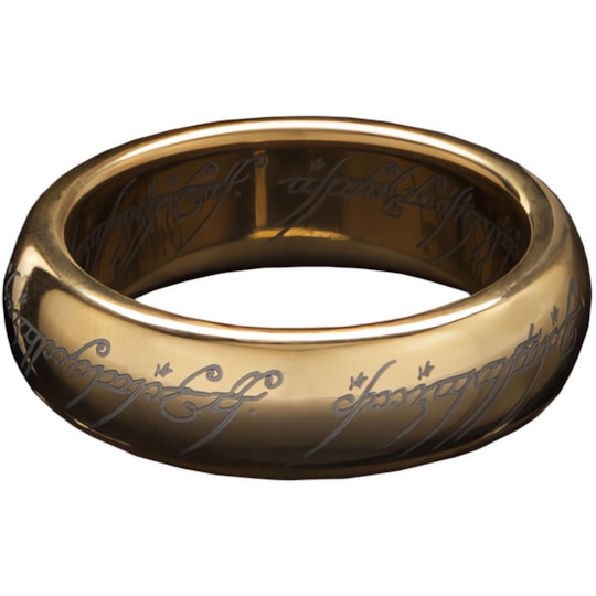 Réplica oficial do Um Anel Tamanho 9 -The One Ring - O Senhor dos Anéis - Weta Workshop
