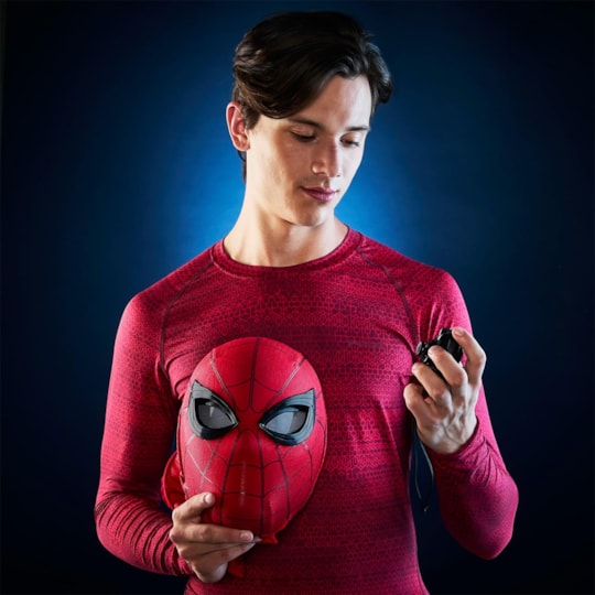 Replica Spider-Man Homecoming Electronic Expressive Mask - Marvel Legends - Hasbro