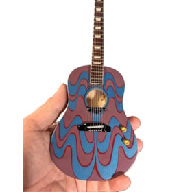 Réplica Violão Miniatura John Lennon Psychedelic Magical Mystery Tour Guitar - Beatles - Axe Heaven