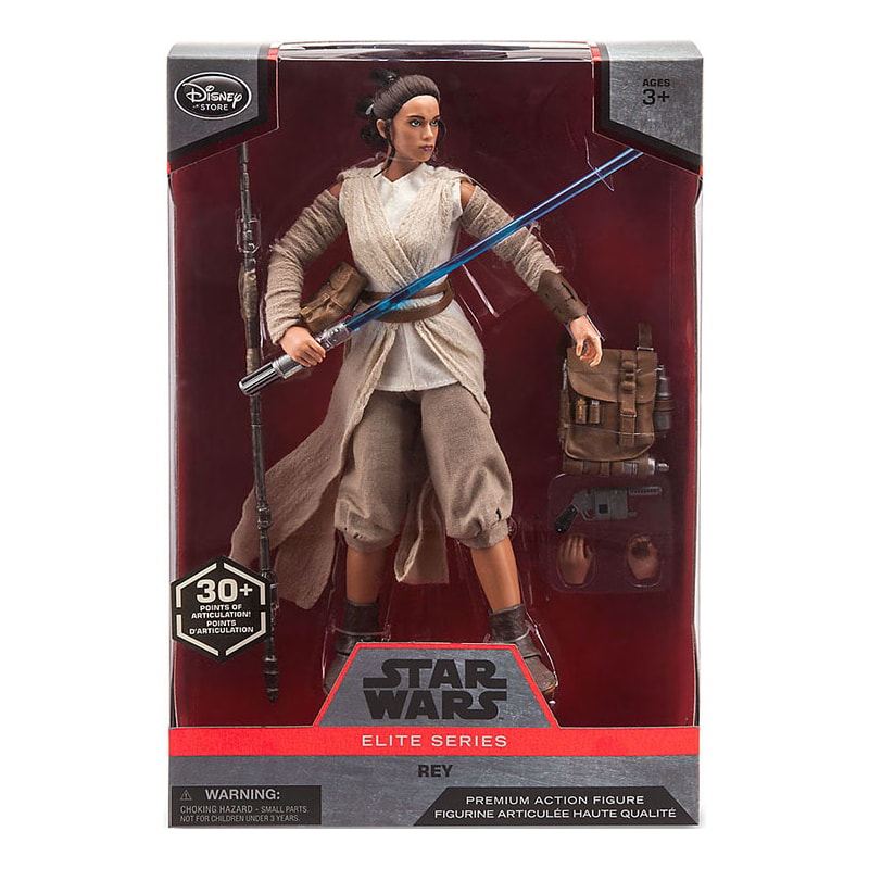 Rey Premium Action Figure 25 cm Elite Series Star Wars Disney Store ...