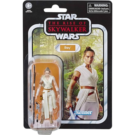 Hasbro Rey Figure Rey The Rise of the Skywalker Star Wars Vintage Collection Kenner ...