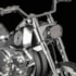 Roadway Fantasy Harley Davidson Motorcycle Kit de Montar Metal-Time