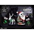 Santa Jack Skellington & Skeleton Reindeer Brilha no Escuro - Beast Kingdom