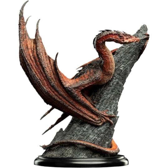 Smaug The Magnificent Miniature Statue O Senhor dos Anéis - O Hobbit - Weta Workshop