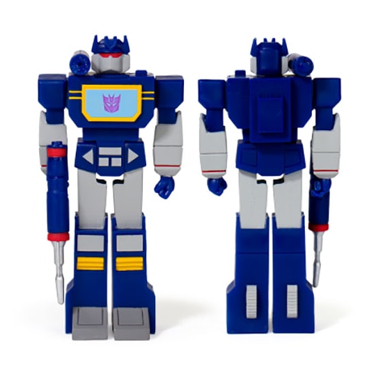 Soundwave Reaction Figures Wave 1 - Transformers - Super7