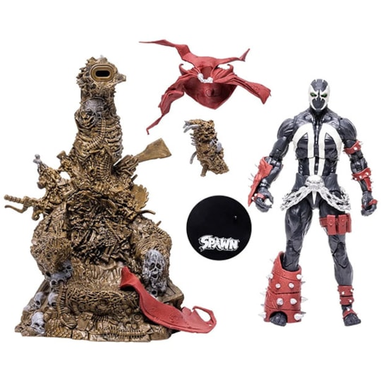 Spawn on Throne no Trono Deluxe Set - Mcfarlane