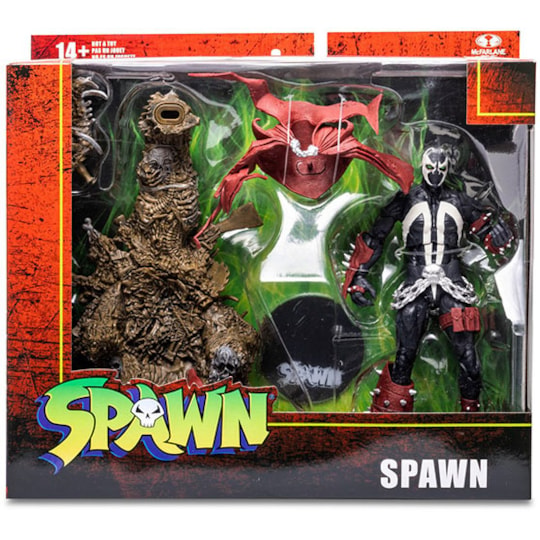 Spawn on Throne no Trono Deluxe Set - Mcfarlane