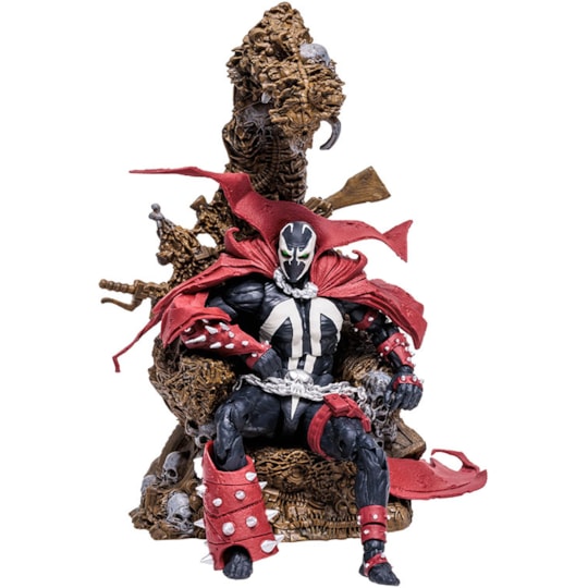 Spawn on Throne no Trono Deluxe Set - Mcfarlane
