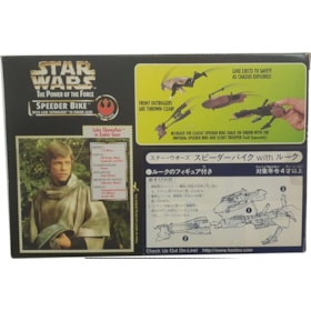 Speeder Bike with Luke Skywalker Power of the Force 2 Star Wars Kenner Hasbro