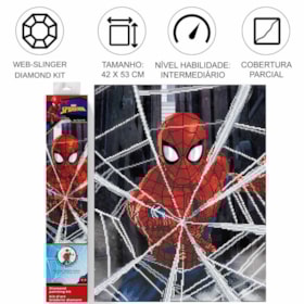 Spider-Man Diamond Painting Kit - Diamond Dotz