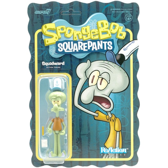 Squidward Lula Molusco - Spongebob Reaction - Super 7
