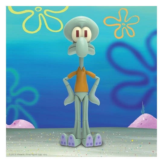 Squidward Lula Molusco Ultimates Figure Wave 2 Bob Esponja Super7