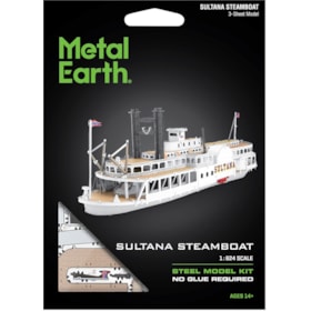 Sultana Steamboat Kit de Montar de Metal - Metal Earth - Fascinations