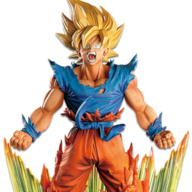 Super Saiyan Goku Diorama The Brush Super Master Stars Dragon Ball Z Banpresto