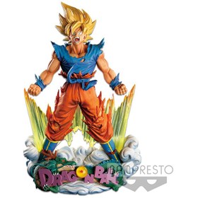 Super Saiyan Goku Diorama The Brush Super Master Stars Dragon Ball Z Banpresto