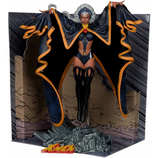 Tempestade Storm Marvel Tales Spider-Man And The X-Men #235 1:10th Scaled Posed Figure Mcfarlane