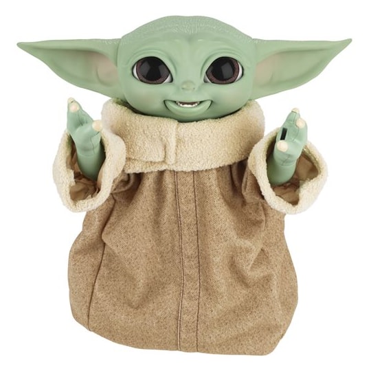 The Child Grogu Baby Yoda Galactic Snackin' Boneco Animatrônico - Animatronic Figure - Mandalorian -