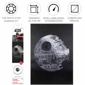 The Death Star Diamond Painting Kit - Diamond Dotz