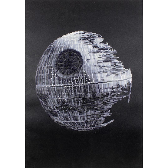 The Death Star Diamond Painting Kit - Diamond Dotz