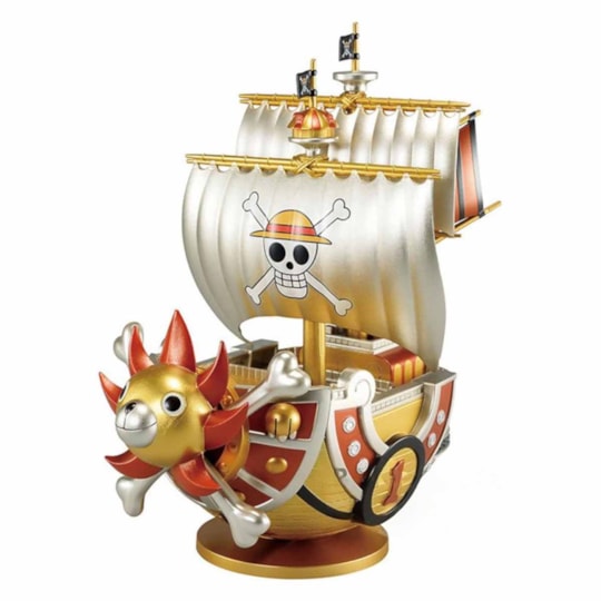 Thousand Sunny Mega World Collectable Figure Special Gold Color - One Piece - Banpresto