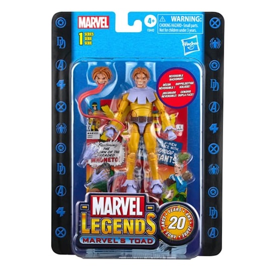 Toad Groxo 20th Anniversary Marvel Legends Hasbro