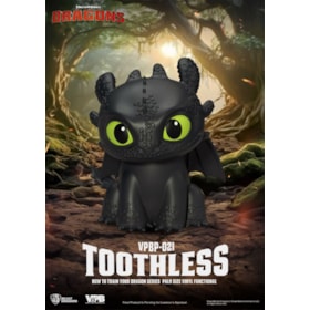 Toothless Banguela Palm Size Vinyl Functional Figurine VPBP-021 - Como Treinar seu Dragão - Beast Kingdom