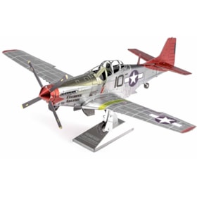 Tuskegee Airmen P-51D Mustang Premium Series Kit de Montar de Metal - Metal Earth - Fascinations