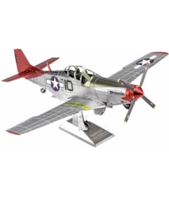 Produto Tuskegee Airmen P-51D Mustang Premium Series Kit de Montar de Metal - Metal Earth - Fascinations