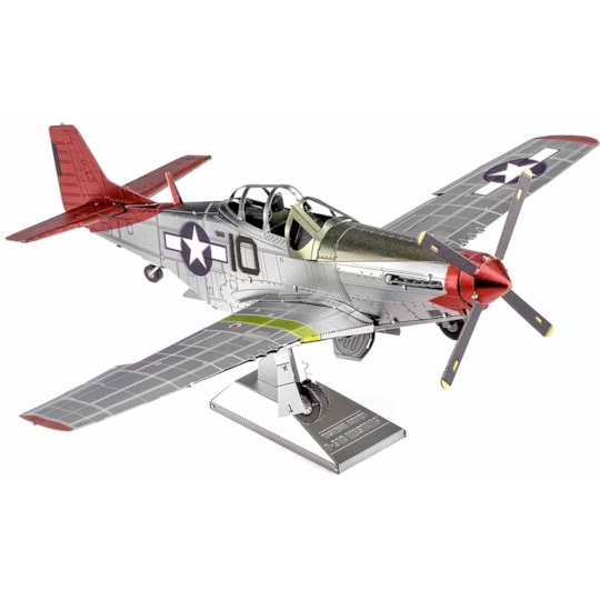 Tuskegee Airmen P-51D Mustang Premium Series Kit de Montar de Metal - Metal Earth - Fascinations