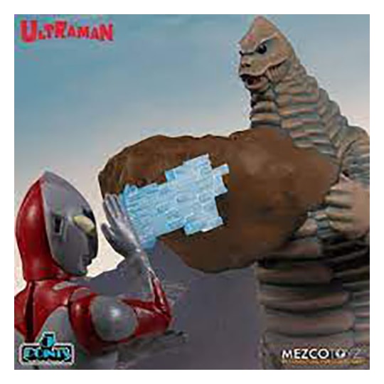 Ultraman and Red King Boxed Set - 5 Points Figures - Mezco